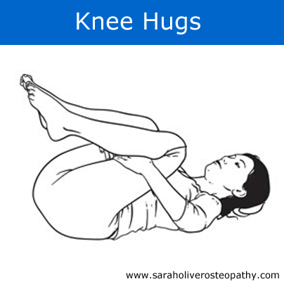 Knee Hugs Stretch for Low Back Pain