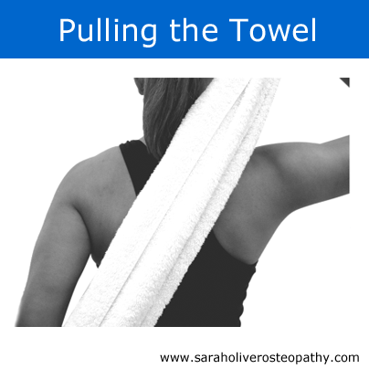 Stretch your Arms and Shoulders with a Towel